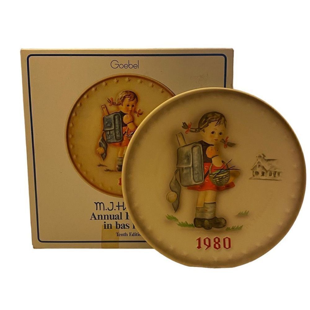 ‎MI Hummel 1980 Annual Collectible Plate with Box